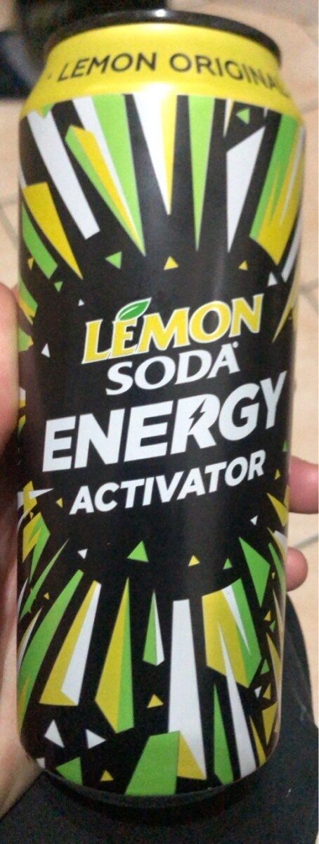 LEMON SODA ENERGY ACTIVATOR 0.5L